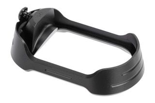 One piece aluminum magwell with black set screw